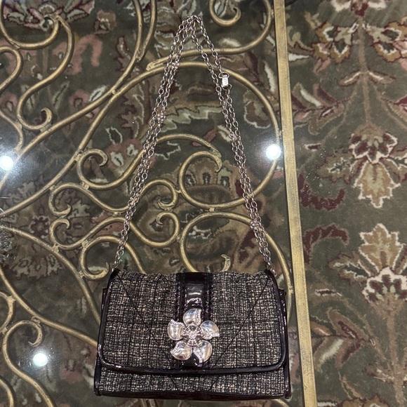 Brighton Elegant Tweed purse with Swarovski Crystals - Picture 3 of 15